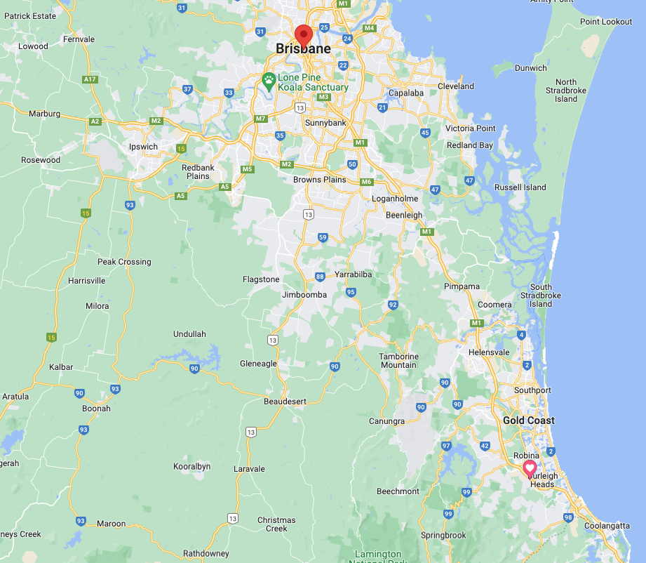 Gold Coast Furniture Removalists - Service Areas